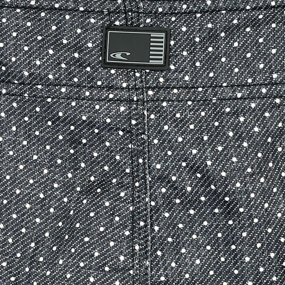 O'Neill Men’s Size 31 Board Shorts Swim Trunks Blue/Black Dots/Stripes - Picture 4 of 10